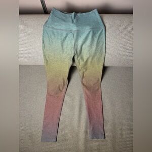 Beyond Yoga Multicolor Gradient Leggings